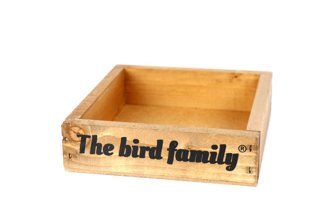 Voederplateau The bird family - Bruin