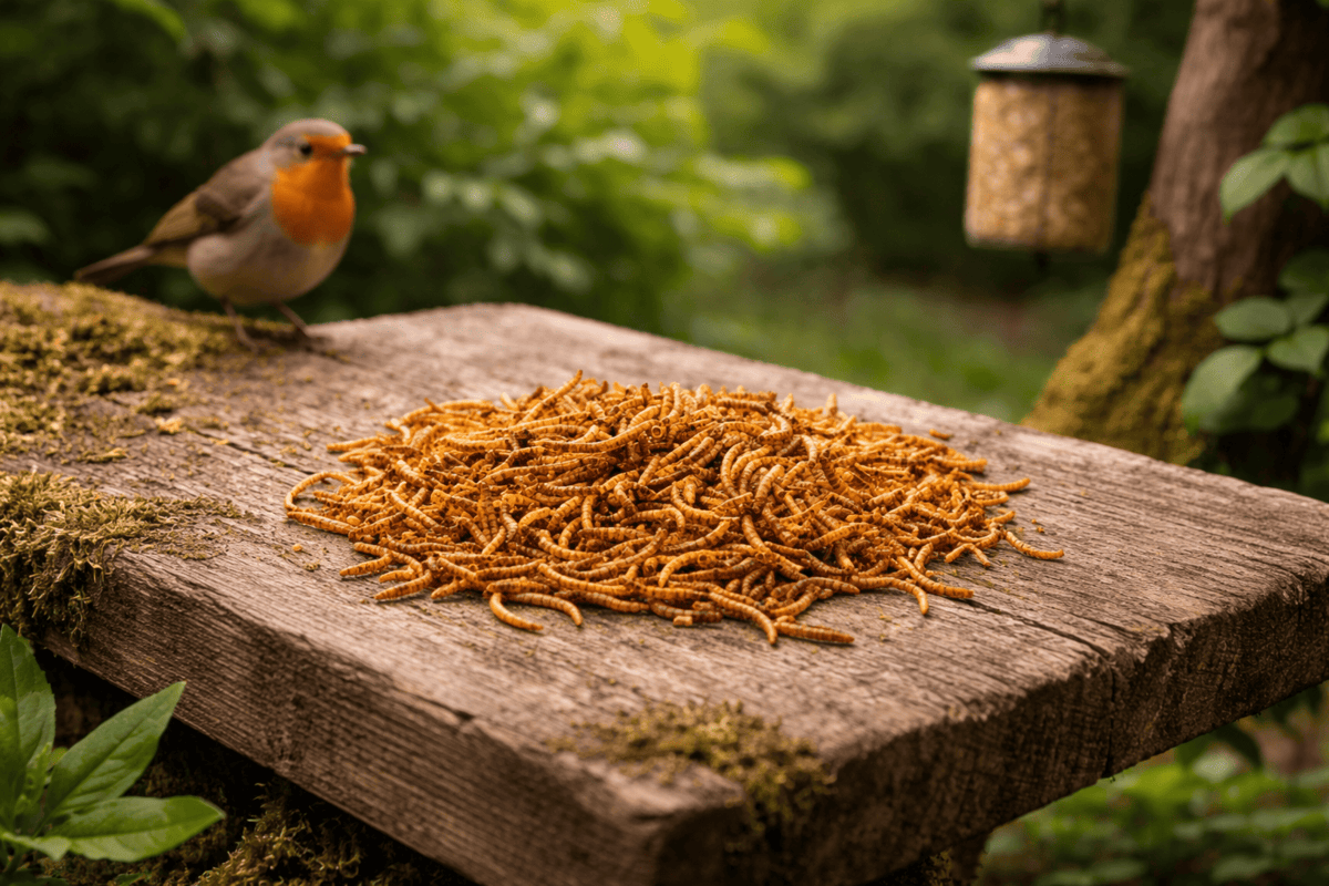 meelwormen vogelvoer